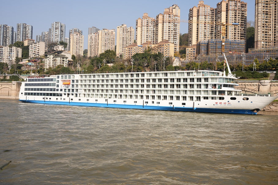 长江三峡世纪绿洲号游轮重庆到宜昌航线