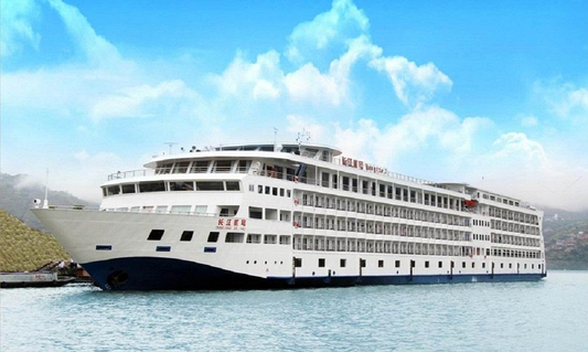 长江三峡长江贰号游轮重庆到宜昌航线