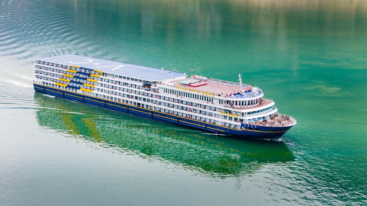 长江三峡美维凯悦号游轮重庆到宜昌航线