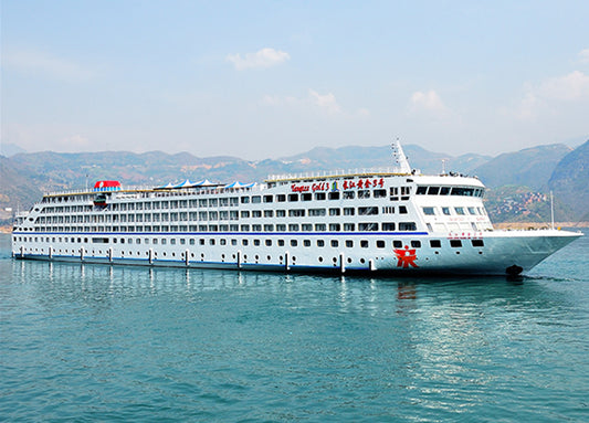 长江三峡黄金五号游轮重庆到宜昌航线