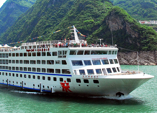 长江三峡黄金六号游轮重庆到宜昌航线