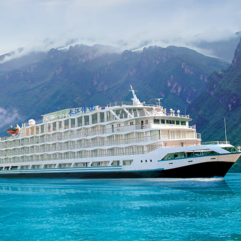 长江三峡长江传说号游轮重庆到宜昌航线