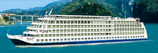 长江三峡星际水晶号游轮重庆到宜昌航线