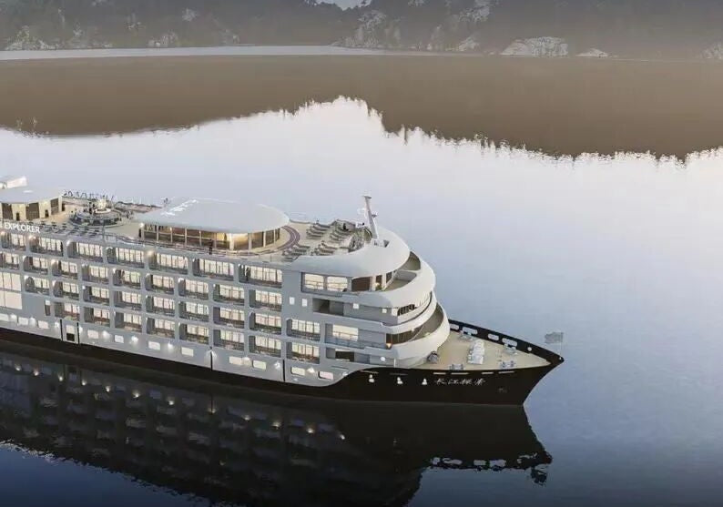 长江三峡长江探索号游轮重庆到宜昌航线